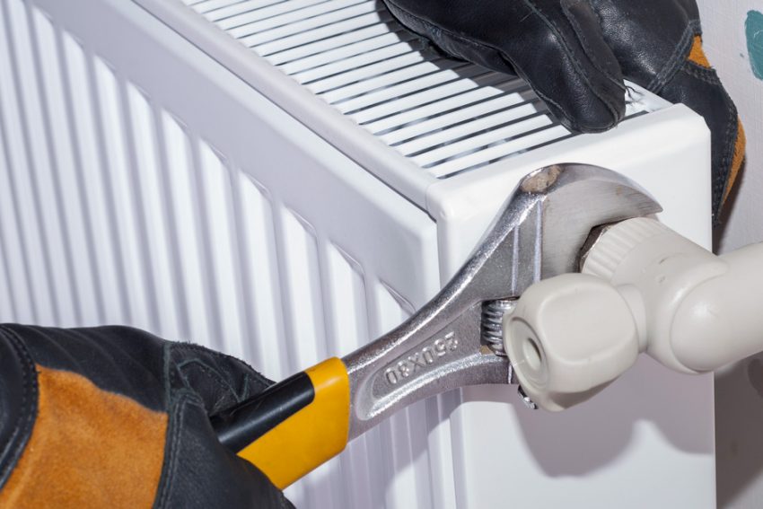 Radiator installation